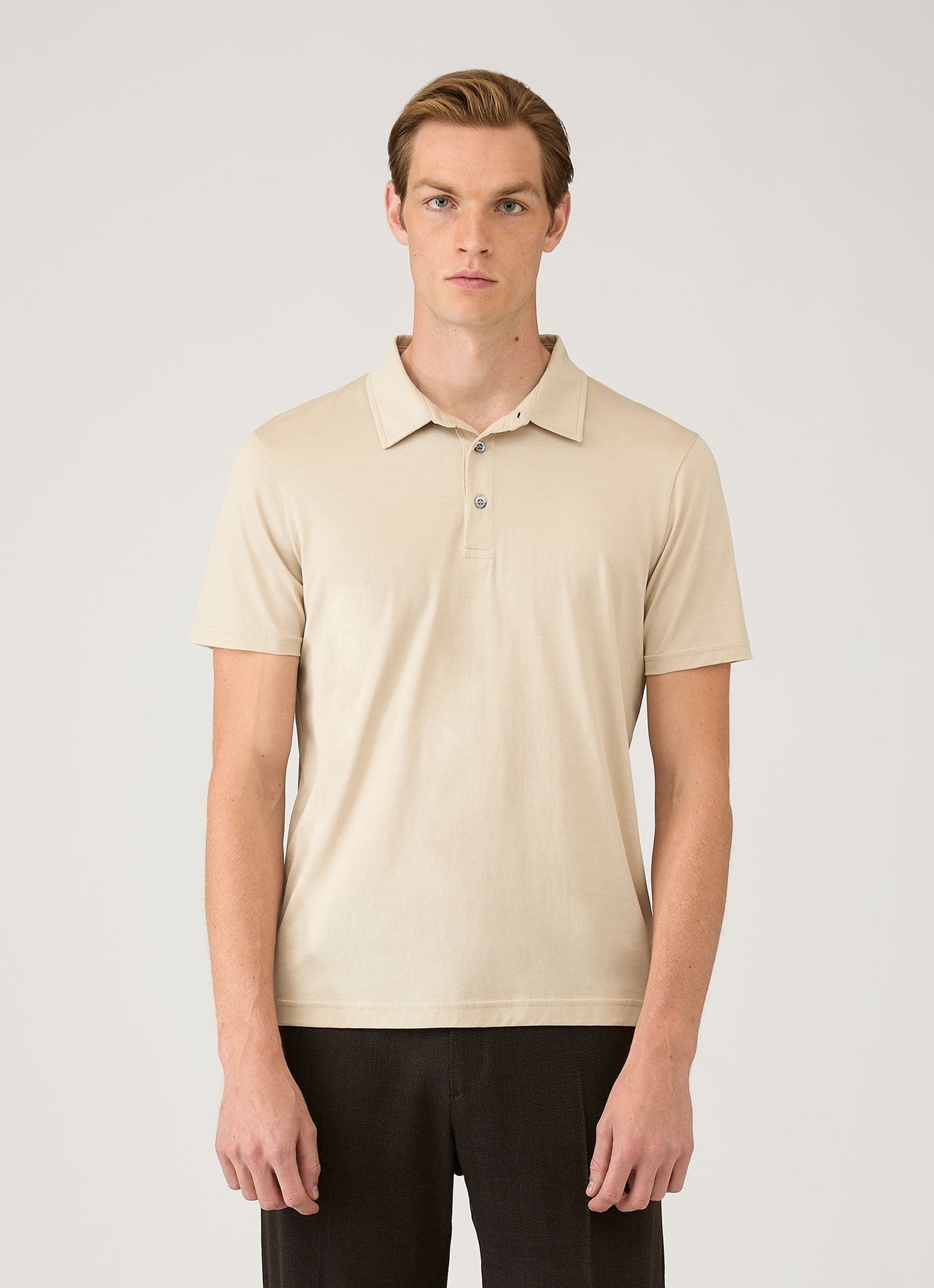 Mens Classic Jersey Polo Shirt In Hazelwood Mpol1052 Brgt
