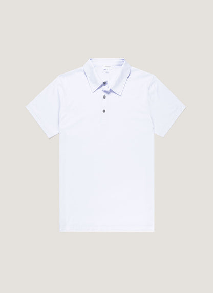 Mens Classic Jersey Polo Shirt In Light Blue Mpol1052 Buwu