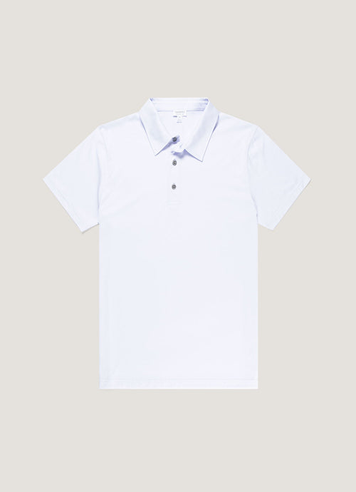 Mens Classic Jersey Polo Shirt In Light Blue Mpol1052 Buwu