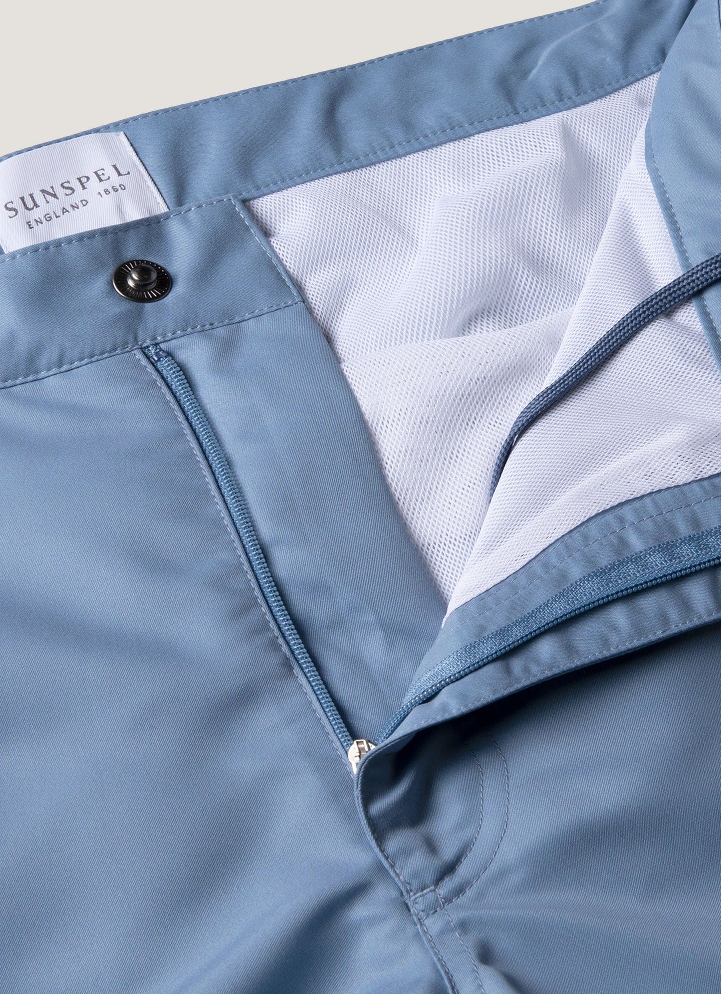 Mens Tailored Swim Shorts In Vintage Blue Mshr3704 Buwb