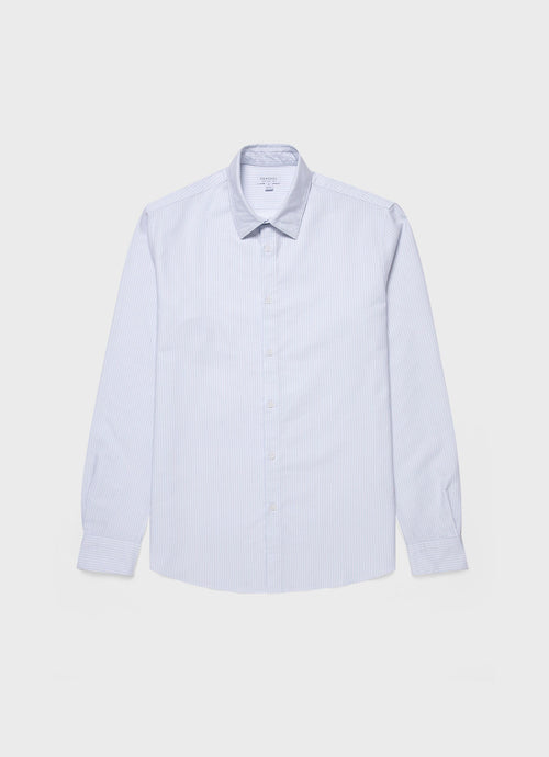 Mens Oxford Shirt In Light Blue Msht2128 Stmv