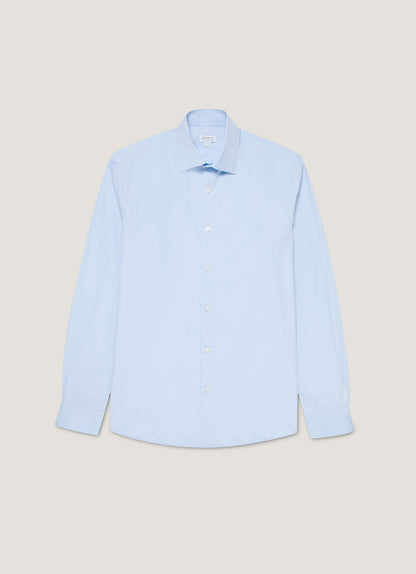 Mens Cutaway Collar Shirt In Light Blue Msht2126 Buud