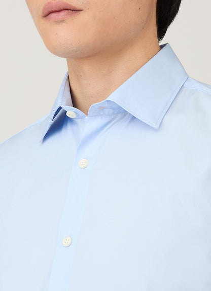 Mens Cutaway Collar Shirt In Light Blue Msht2126 Buud