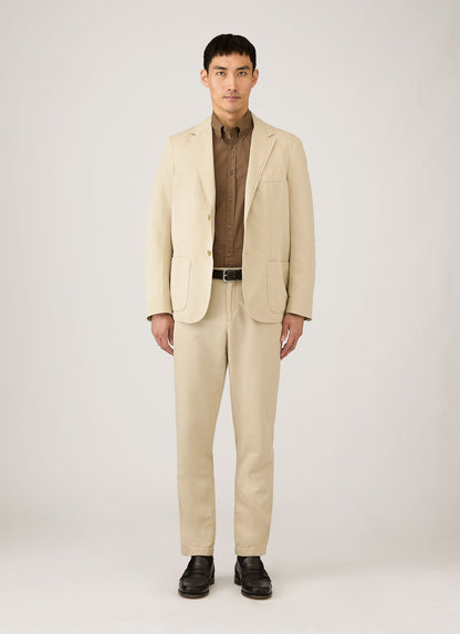 Mens Button Down Poplin Shirt In Dark Cedar Msht2148 Brgr