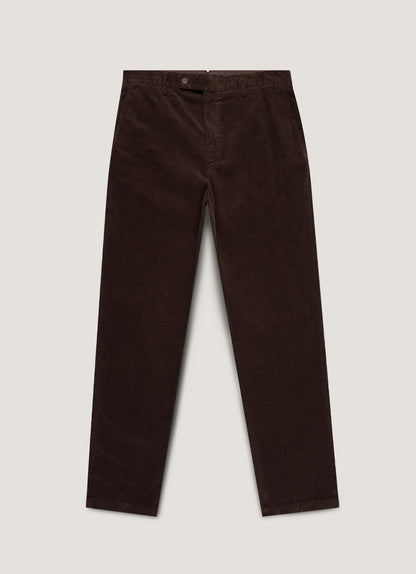 Mens Corduroy Trouser In Coffee Mtrs3118 Bref