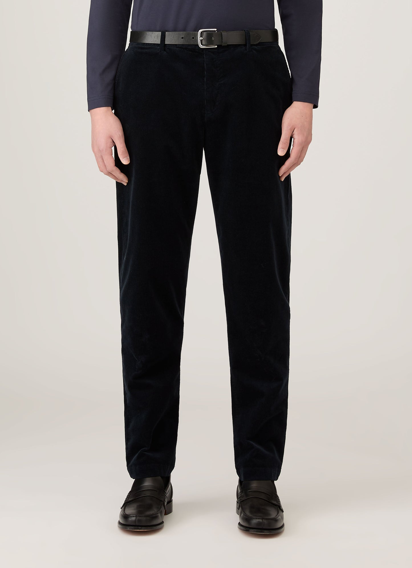 Mens Corduroy Trouser In Navy Mtrs3118 Buaa