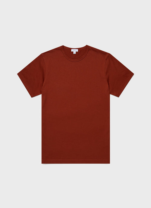 Mens Classic Tshirt In Dark Clay Mtsh0001 Brfp