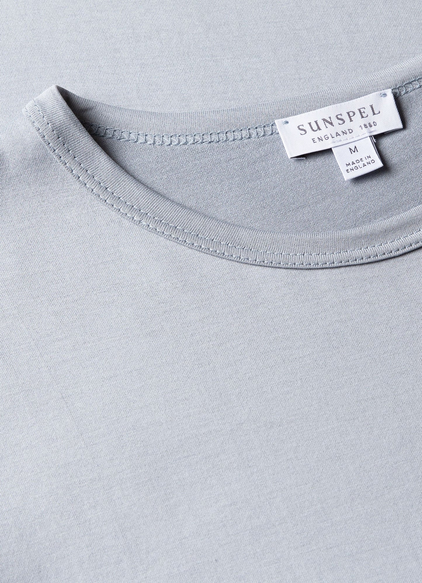 Mens Classic Tshirt In Smoke Blue Mtsh0001 Buvc