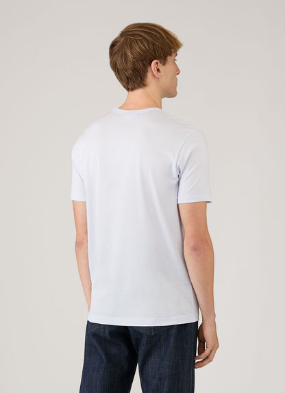 Mens Classic Tshirt In Light Blue Mtsh0001 Buwu