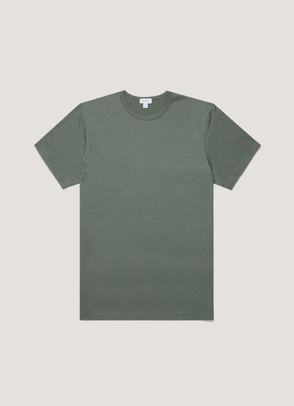 Mens Classic Tshirt In Dusk Green Mtsh0001 Gnij
