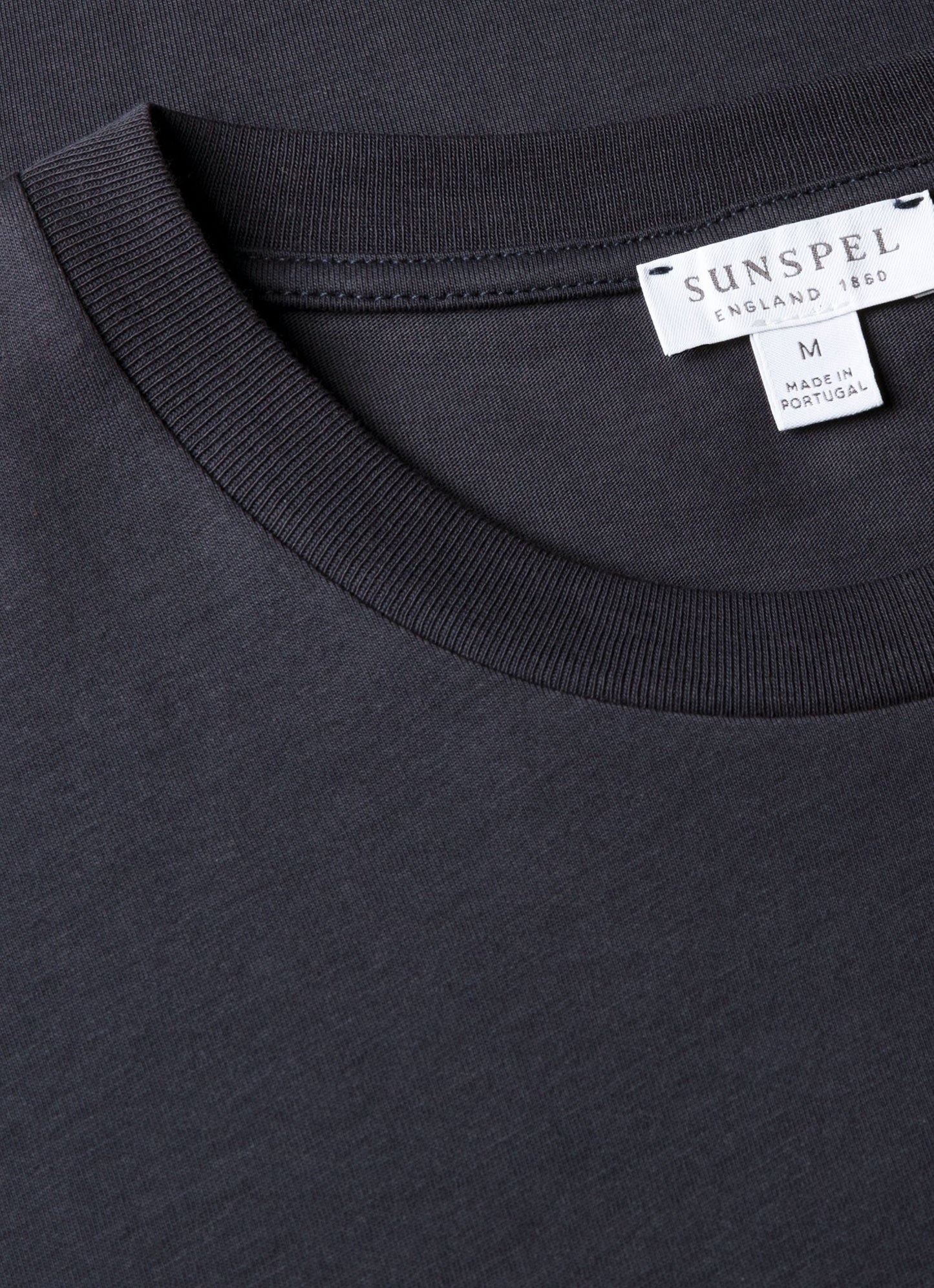 Mens Riviera Midweight Tshirt In Navy Mtsh0007R Buaa
