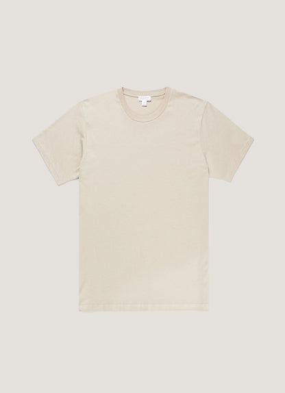 Mens Riviera Midweight Tshirt In Ash Mtsh0007R Gyfi