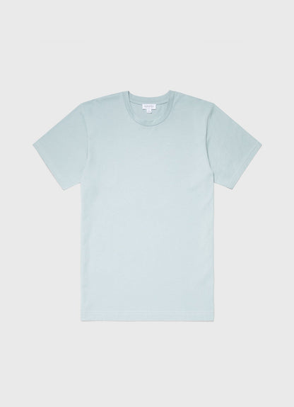 Mens Riviera Midweight Tshirt In Blue Sage Mtsh0007S Busy