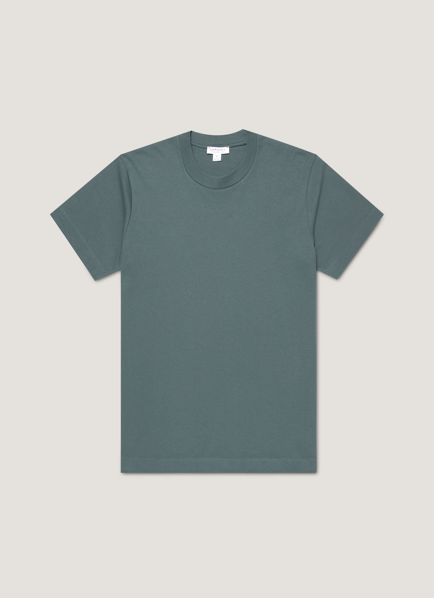 Mens Relaxed Fit Heavyweight Tshirt In Dark Petrol Mtsh0181 Gnit
