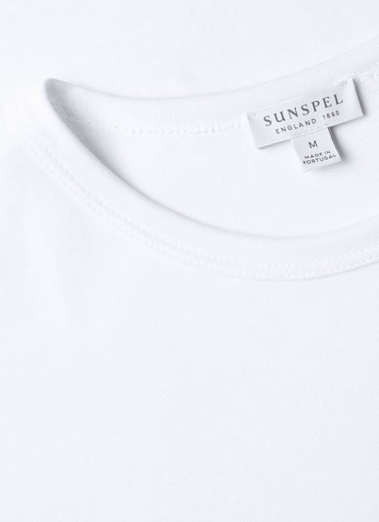 Mens Single Jersey Tshirt In White Mtsh0187 Whaa