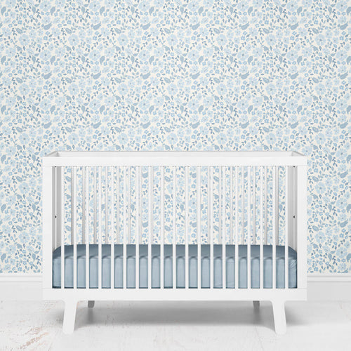 Botanical Blue Removable Wallpaper
