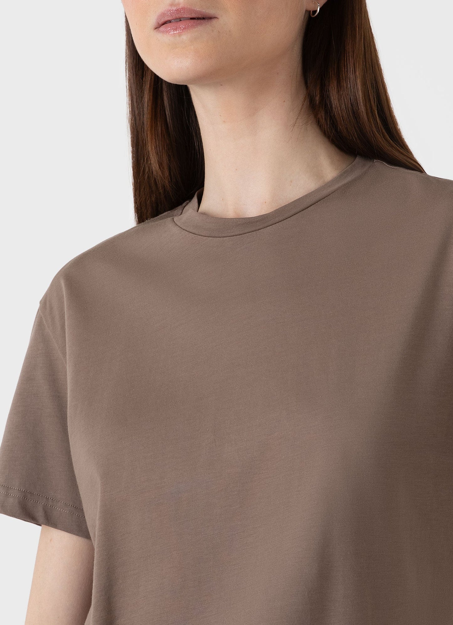 Womens Boy Fit Tshirt In Cedar Wtsh0087S Breh